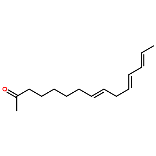 8,11,13-Pentadecatrien-2-one, (E,Z,Z)-