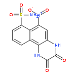 Benzo[f]quinoxaline-7-sulfonamide,1,2,3,4-tetrahydro-6-nitro-2,3-dioxo-