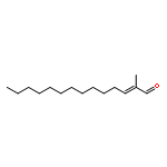 2-Tetradecenal, 2-methyl-, (E)-