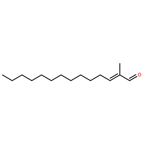 2-Tetradecenal, 2-methyl-, (E)-