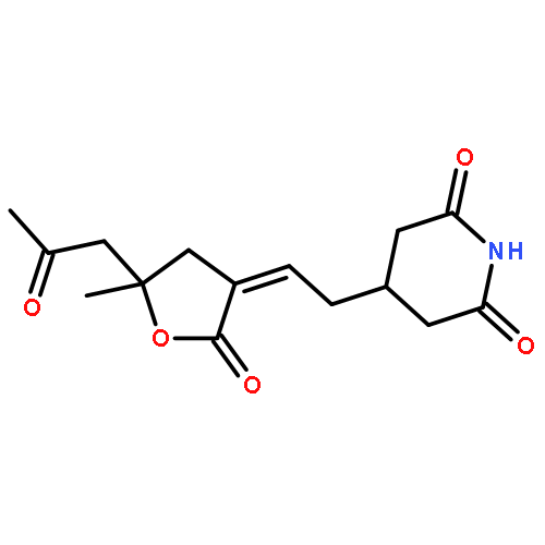 4-{(2E)-2-[dihydro-5-methyl-2-oxo-5-(2-oxopropyl)furan-3(2H)-ylidene]ethyl}piperidine-2,6-dione