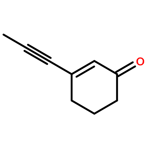 2-Cyclohexen-1-one, 3-(1-propynyl)- (9CI)