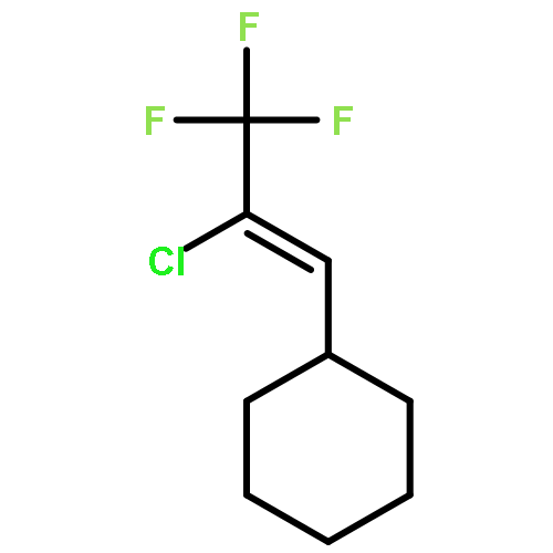 Cyclohexane, (2-chloro-3,3,3-trifluoro-1-propenyl)-