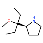 Pyrrolidine, 2-(1-ethyl-1-methoxypropyl)-, (S)-