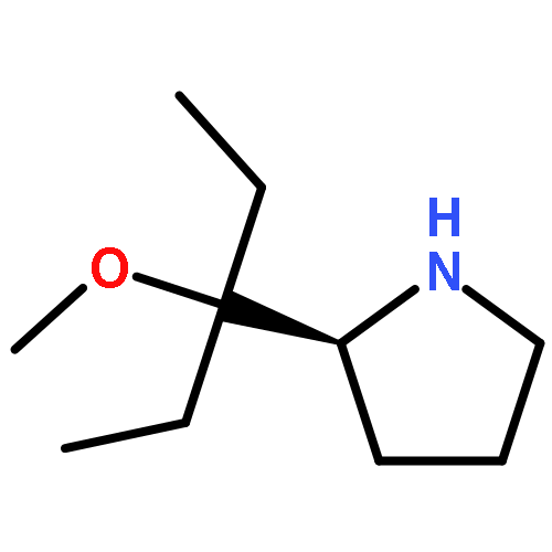 Pyrrolidine, 2-(1-ethyl-1-methoxypropyl)-, (S)-