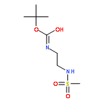 TERT-BUTYL N-[2-(METHANESULFONAMIDO)ETHYL]CARBAMATE