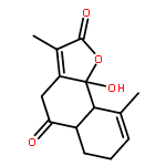 (6S,9E,11aR)-7,8,11,11a-tetrahydro-11a-hydroxy-3,6,10-trimethylcyclodeca[b]furan-2,5(4H,6H)-dione