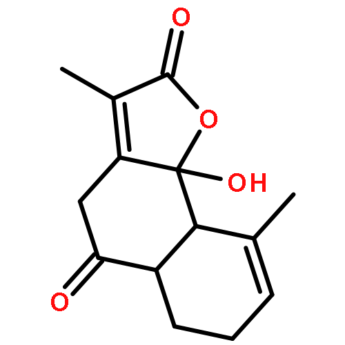 (6S,9E,11aR)-7,8,11,11a-tetrahydro-11a-hydroxy-3,6,10-trimethylcyclodeca[b]furan-2,5(4H,6H)-dione