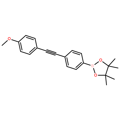 2-[4-(4-Methoxy-phenylethynyl)-phenyl]-4,4,5,5-tetramethyl-[1,3,2]dioxaborolane