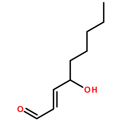 2-Nonenal, 4-hydroxy-, (2E,4R)-