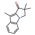 2,3-dihydro-2,2,9-trimethyl-1H-Pyrrolo[1,2-a]indol-1-one