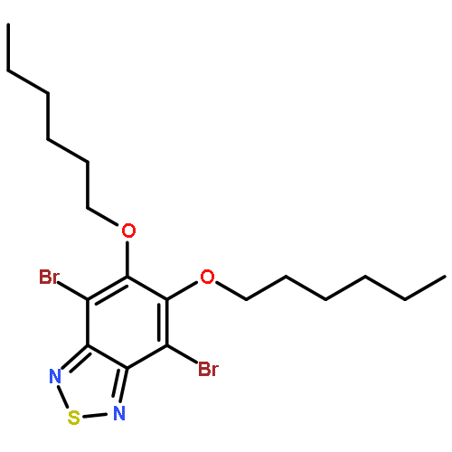 4,7-dibromo-5,6-bis(hexyloxy)benzo[c][1,2,5]thiadiazole
