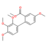 [1,1'-Biphenyl]-2-carboxylic acid, 2',3',4,4'-tetramethoxy-, methyl ester