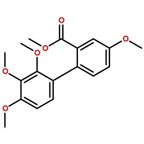 [1,1'-Biphenyl]-2-carboxylic acid, 2',3',4,4'-tetramethoxy-, methyl ester