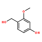 Benzenemethanol, 4-hydroxy-2-methoxy-