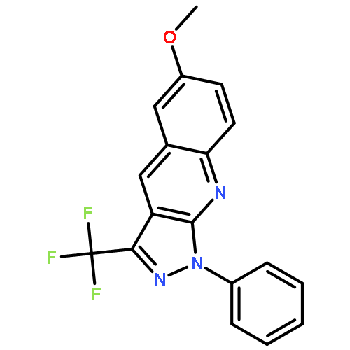 6-Methoxy-1-phenyl-3-(trifluoromethyl)-1H-pyrazolo[3,4-b]quinoline