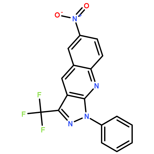 6-Nitro-1-phenyl-3-(trifluoromethyl)-1H-pyrazolo[3,4-b]quinoline