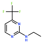 2-PYRIMIDINAMINE, N-ETHYL-4-(TRIFLUOROMETHYL)-