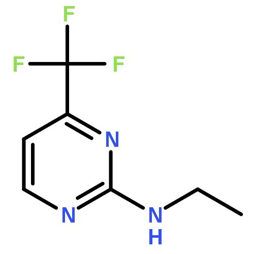 2-PYRIMIDINAMINE, N-ETHYL-4-(TRIFLUOROMETHYL)-