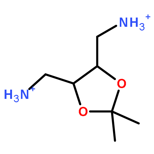 [(4S,5S)-5-(azaniumylmethyl)-2,2-dimethyl-1,3-dioxolan-4-yl]methylazanium