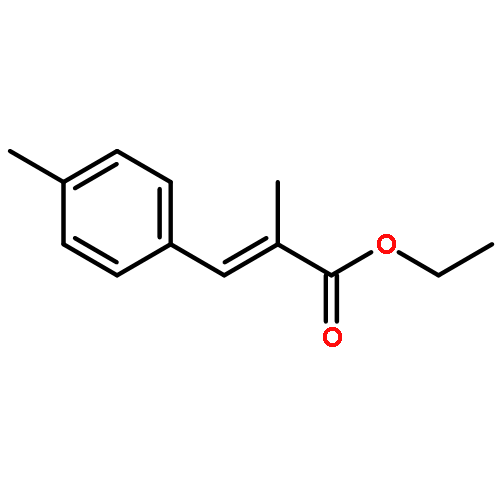 2-Propenoic acid, 2-methyl-3-(4-methylphenyl)-, ethyl ester, (E)-