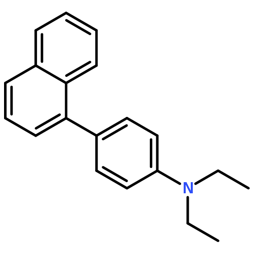 Benzenamine, N,N-diethyl-4-(1-naphthalenyl)-