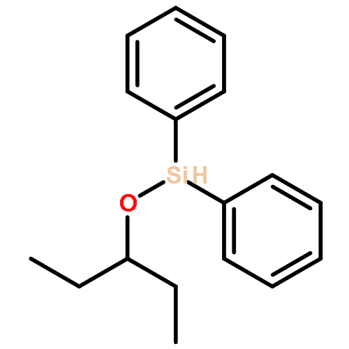 Silane, (1-ethylpropoxy)diphenyl-