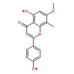 4',5-dihydroxy-7-methoxy-8-methylflavone