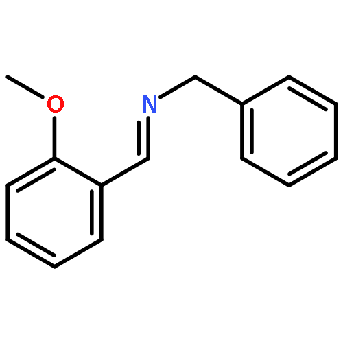 Benzenemethanamine, N-[(2-methoxyphenyl)methylene]-