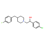 1-(4-Chlorophenyl)-2-(4-(4-fluorobenzyl)piperidin-1-yl)ethanol