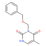 2,4(1H,3H)-Pyrimidinedione, 5-methyl-3-[(phenylmethoxy)methyl]-