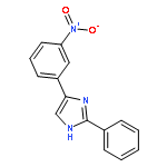 1H-Imidazole, 4-(3-nitrophenyl)-2-phenyl-