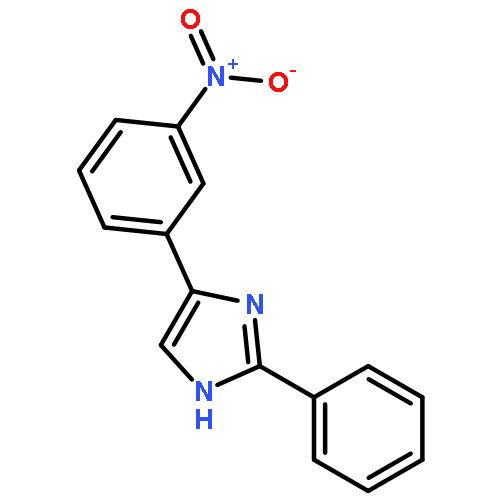 1H-Imidazole, 4-(3-nitrophenyl)-2-phenyl-