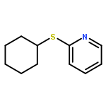 Pyridine, 2-(cyclohexylthio)-