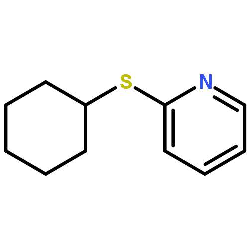 Pyridine, 2-(cyclohexylthio)-