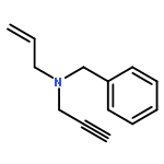 Benzenemethanamine, N-2-propenyl-N-2-propynyl-