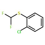 Benzene, 1-chloro-2-[(difluoromethyl)thio]-