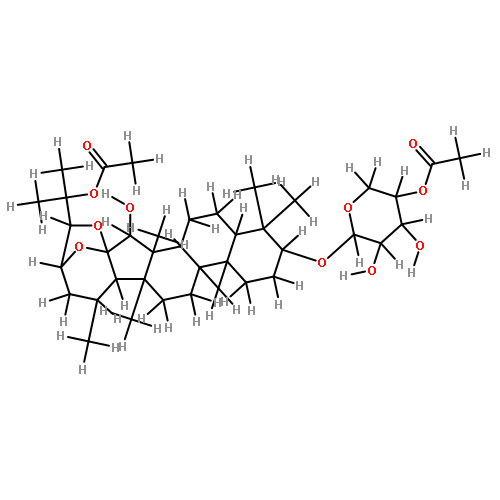 25-O-acetylcimigenol-3-O-[4'-O-acetyl]-beta-D-xylopyranoside