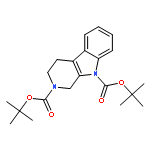 Di-tert-butyl 3,4-dihydro-1H-pyrido[3,4-b]indole-2,9-dicarboxylate