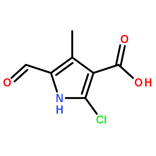 2-chloro-5-formyl-4-methyl-1H-Pyrrole-3-carboxylic acid