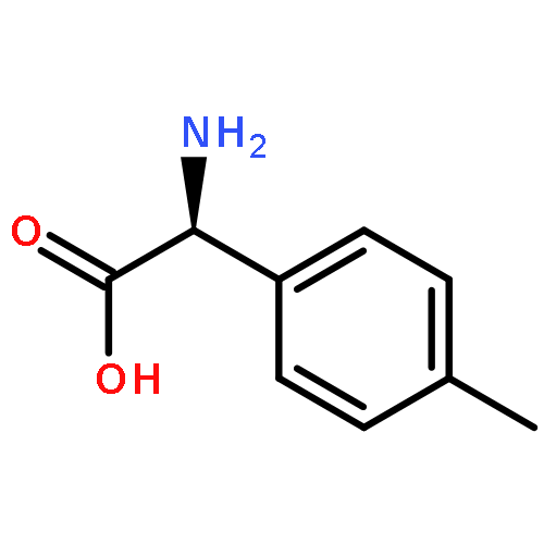 Benzeneacetic acid, a-amino-4-methyl-, (aS)-