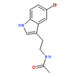 Acetamide,N-[2-(5-bromo-1H-indol-3-yl)ethyl]-