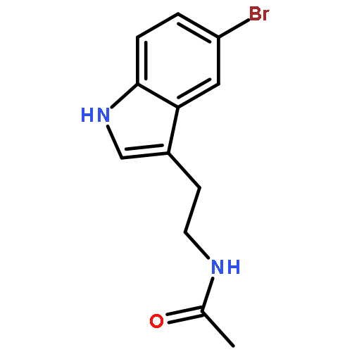 Acetamide,N-[2-(5-bromo-1H-indol-3-yl)ethyl]-