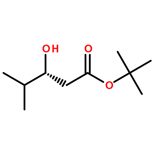 Pentanoic acid, 3-hydroxy-4-methyl-, 1,1-dimethylethyl ester, (R)-