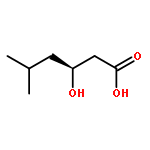 (3S)-3-hydroxy-5-methylhexanoic acid