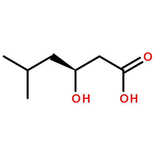 (3S)-3-hydroxy-5-methylhexanoic acid