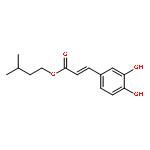 2-Propenoic acid, 3-(3,4-dihydroxyphenyl)-, 3-methylbutyl ester, (E)-