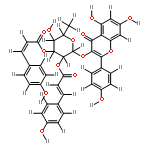 kaempferol 3-O-alpha-L-(2''-E-p-coumaroyl-3''-Z-p-coumaroyl)rhamnopyranoside