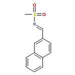 Methanesulfonamide, N-(2-naphthalenylmethylene)-