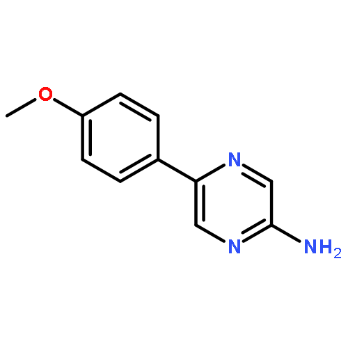 5-(4-methoxyphenyl)pyrazin-2-amine